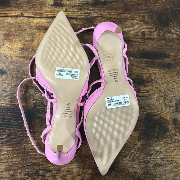 Schutz Anne Nappa Leather Pump - Picture 4 of 5